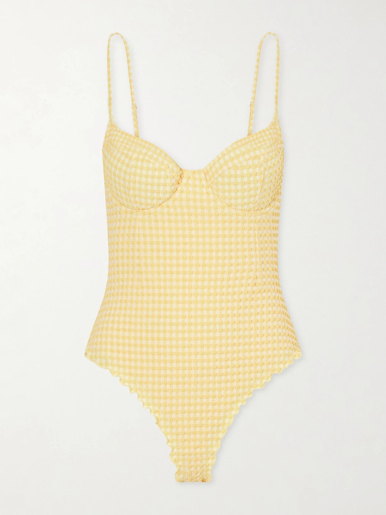 Suni Checked Swimsuit