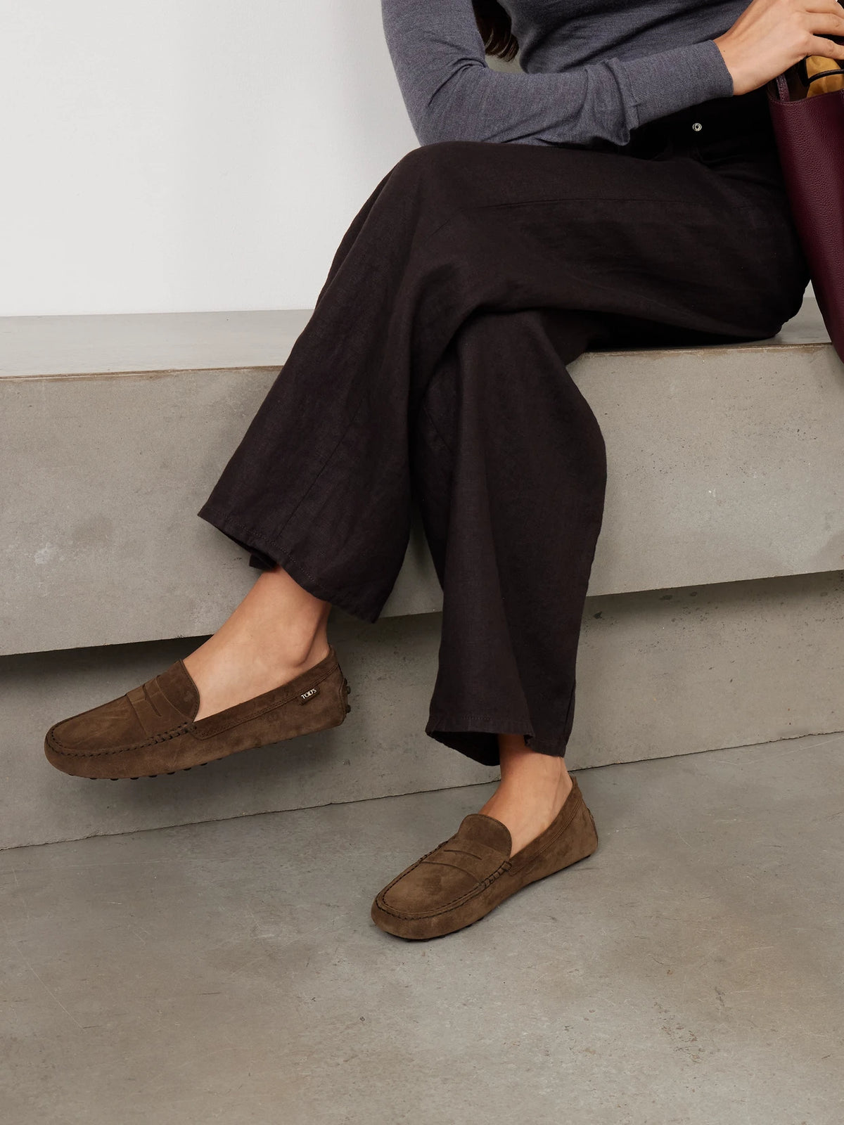 Gommino Suede Loafers