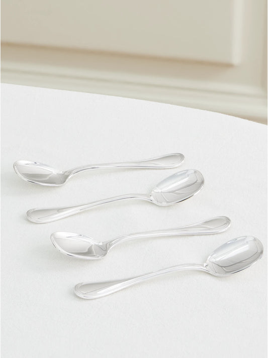 Albi Set Of Four Silver-plated Ice Cream Spoons