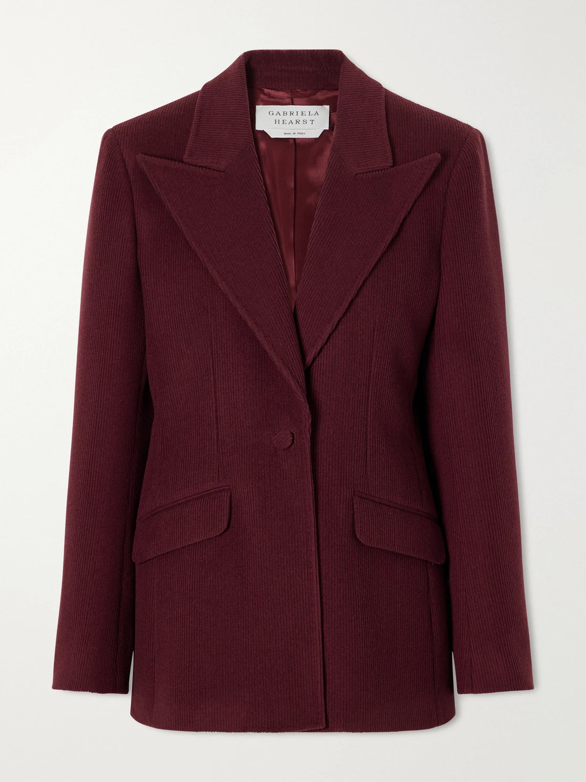 Gabriela Hearst Leiva Cashmere And Wool-blend Blazer