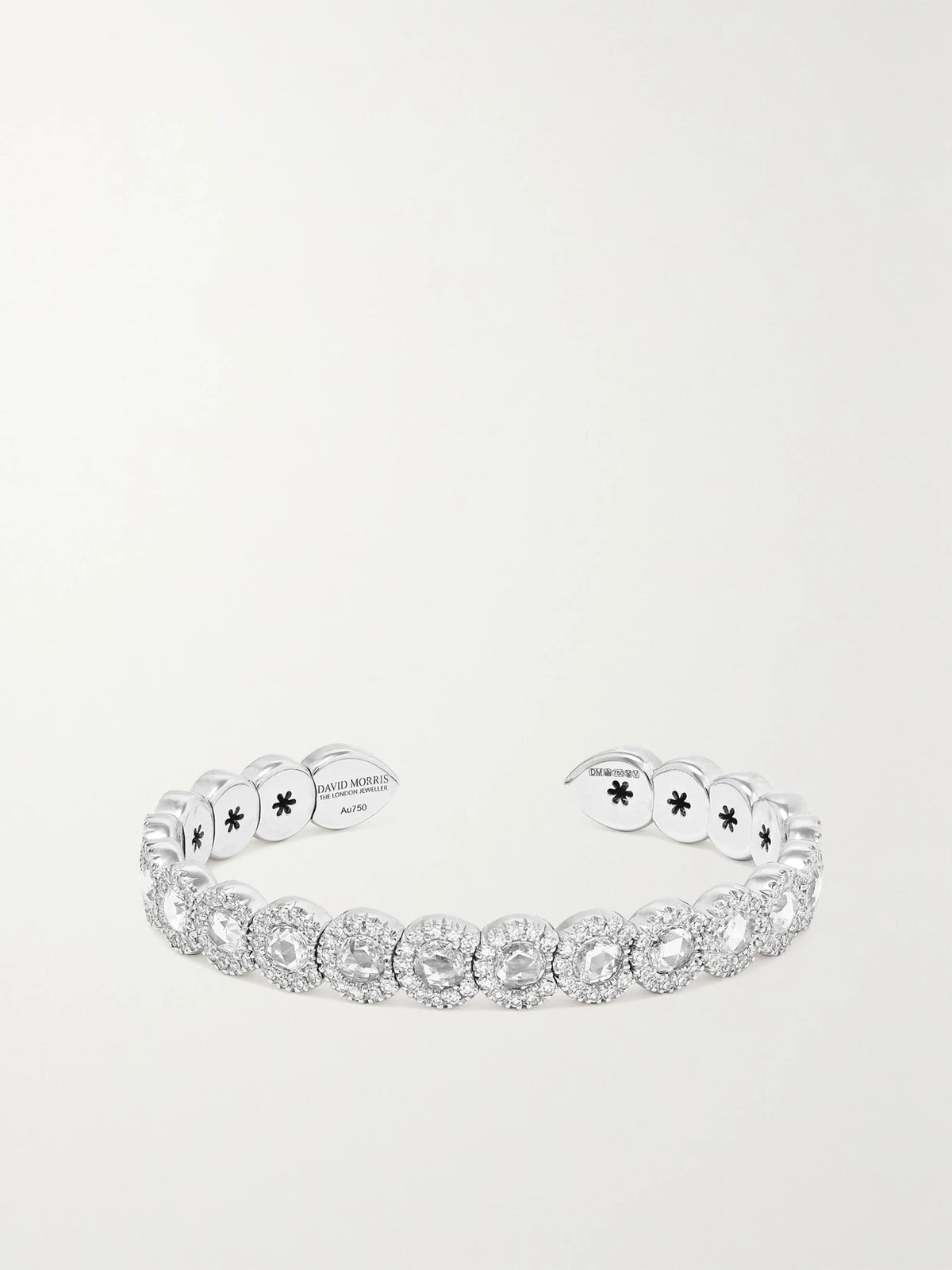 18-karat White Gold Diamond Cuff