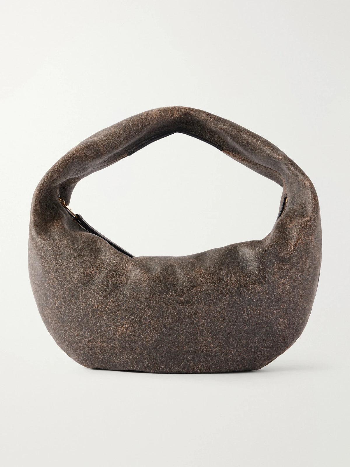 KHAITE Olivia Medium Distressed Leather Top-handle Bag