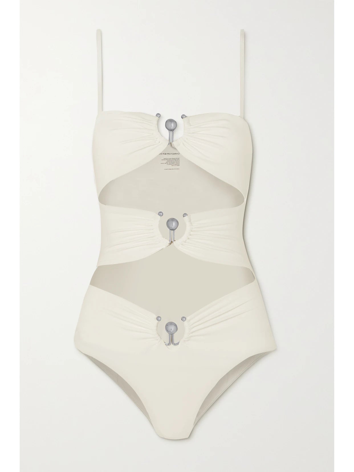 Embellished Cutout Swimsuit