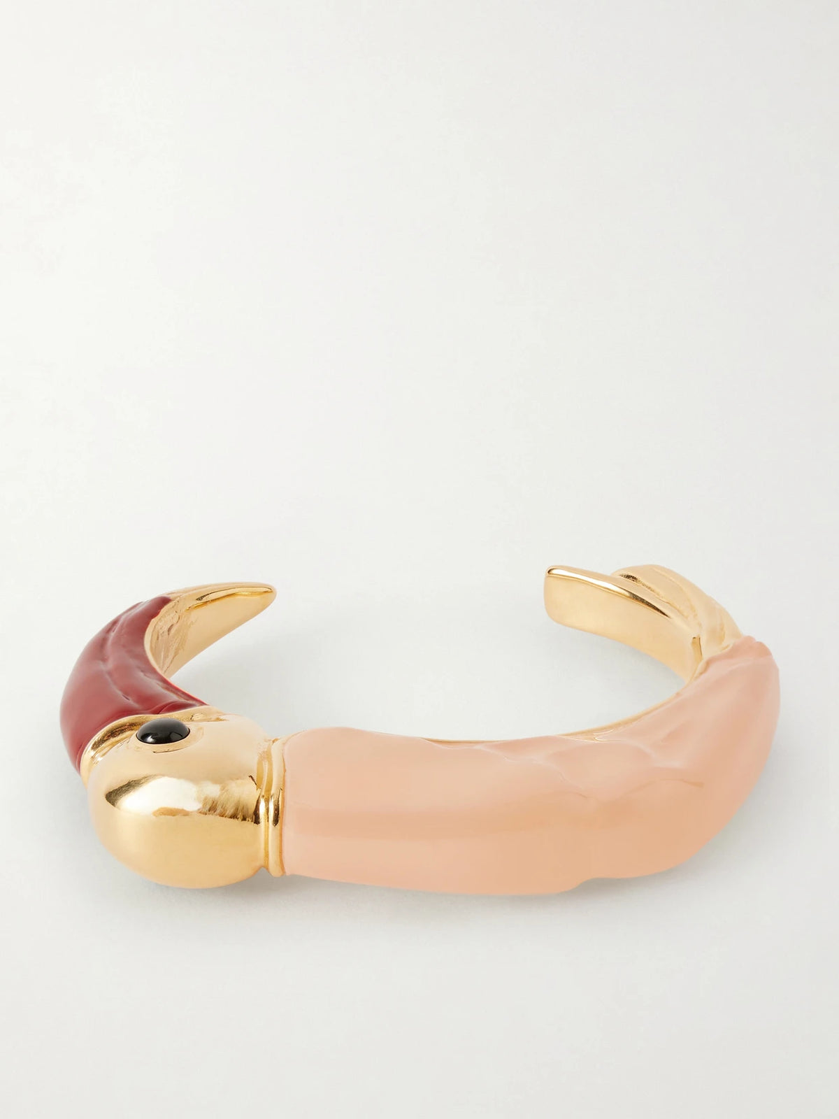 Gold-tone And Resin Cuff