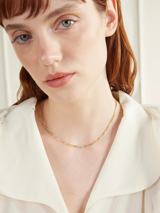 Image of Necklaces. Product name - 18-karat Gold Necklace in Multi colour by brand - Yvonne Léon