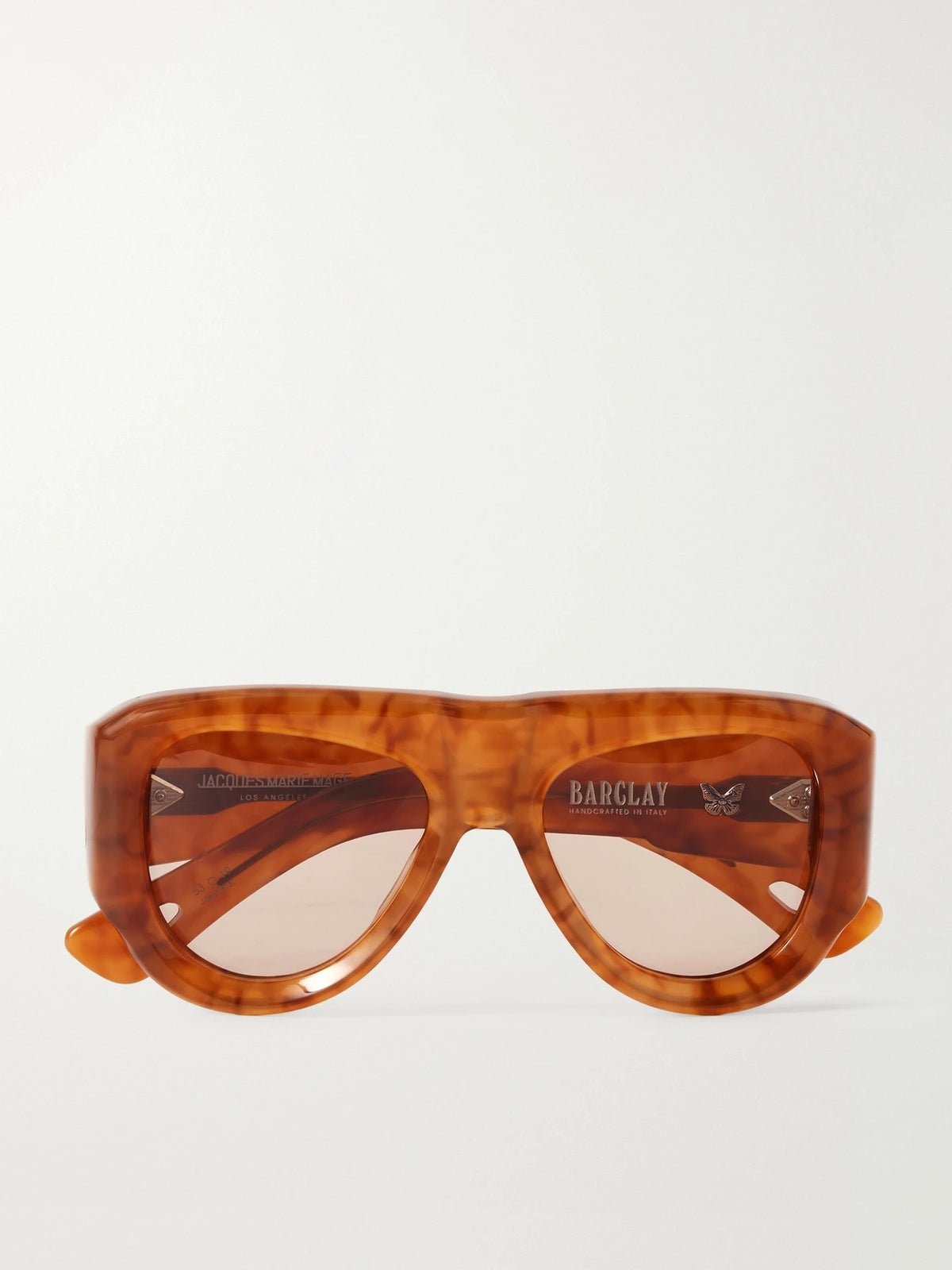 Barclay D-frame Tortoiseshell Acetate Sunglasses
