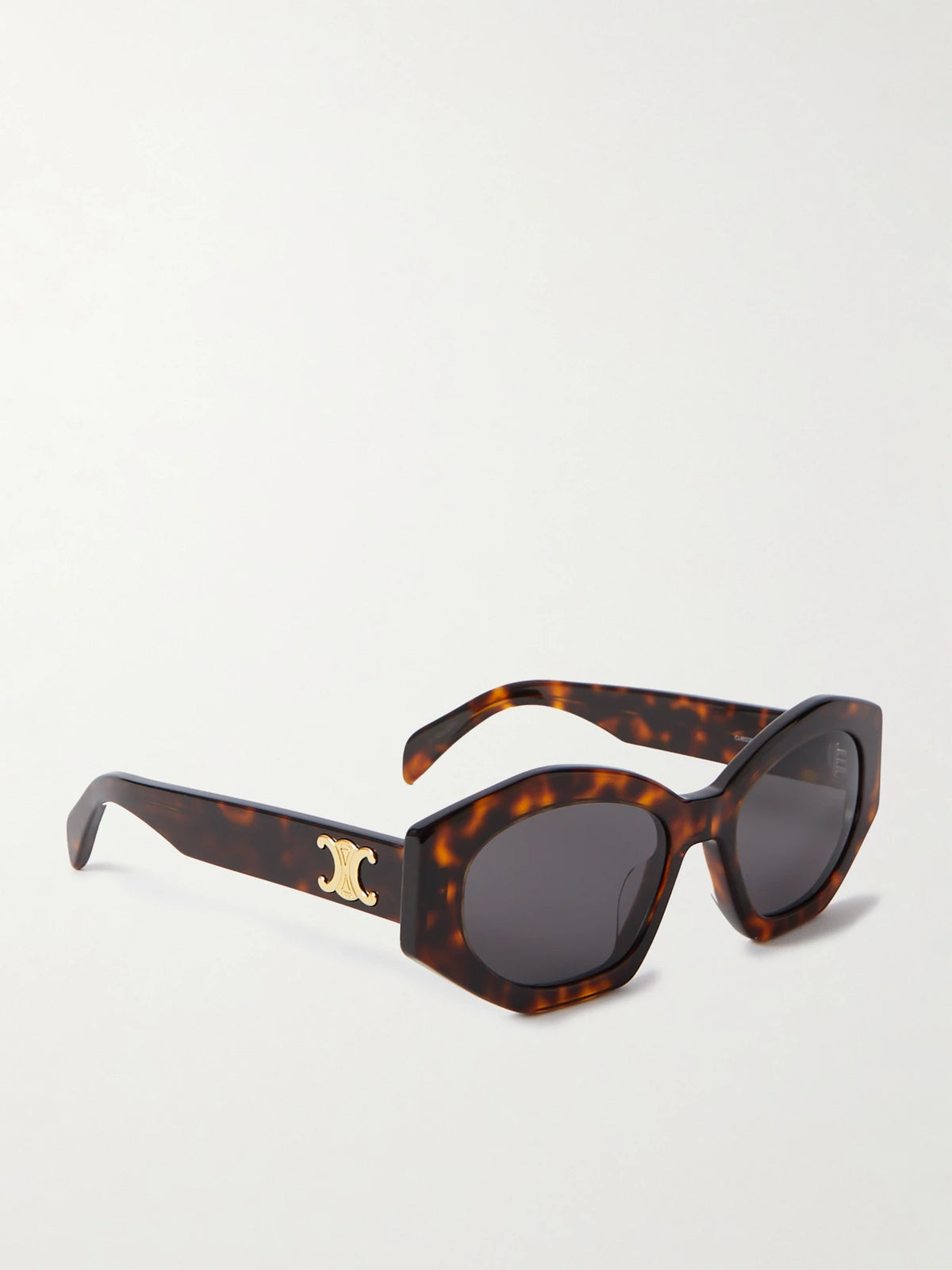 Triomphe Cat-eye Tortoiseshell Acetate Sunglasses