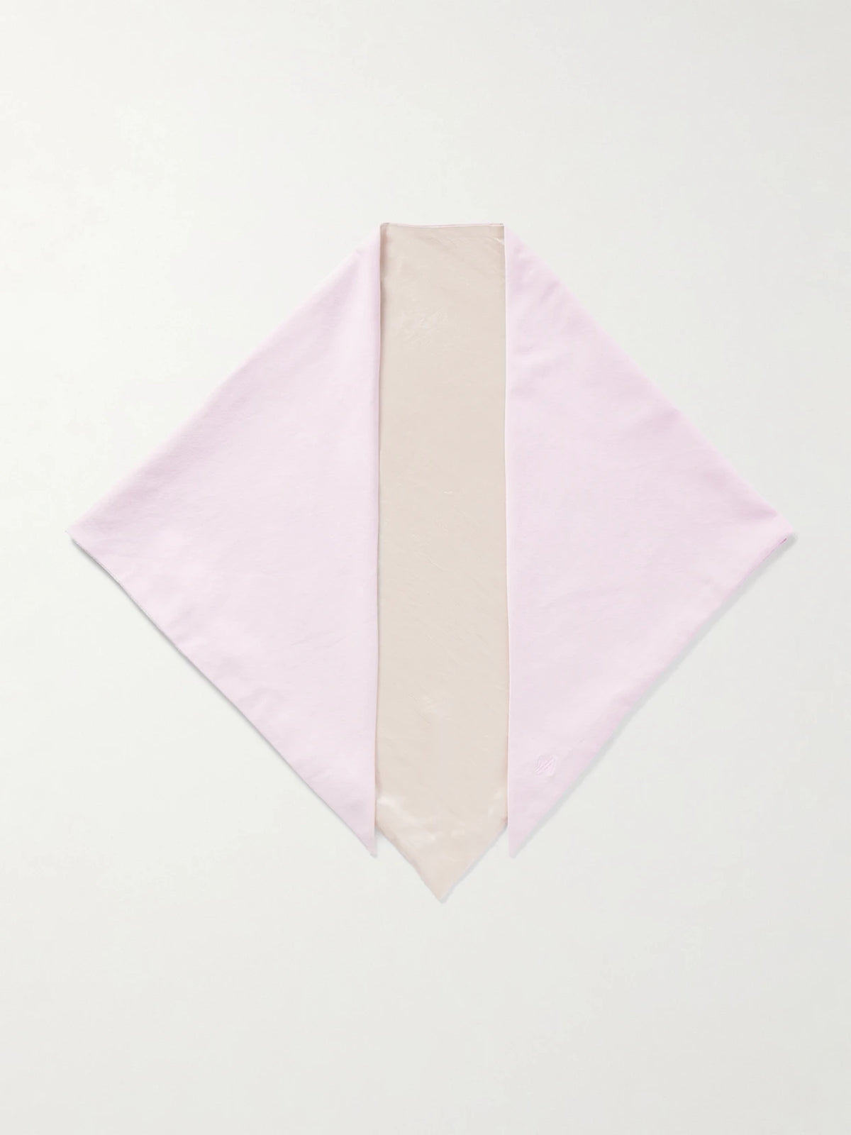 + Maria Mcmanus Embroidered Organic Denim Scarf