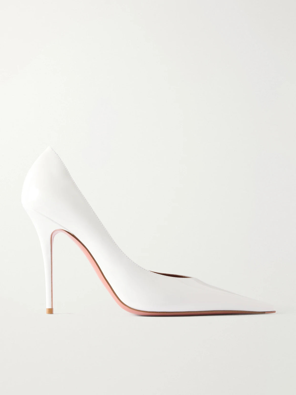 Amina Muaddi Anok 105 Patent-leather Pumps