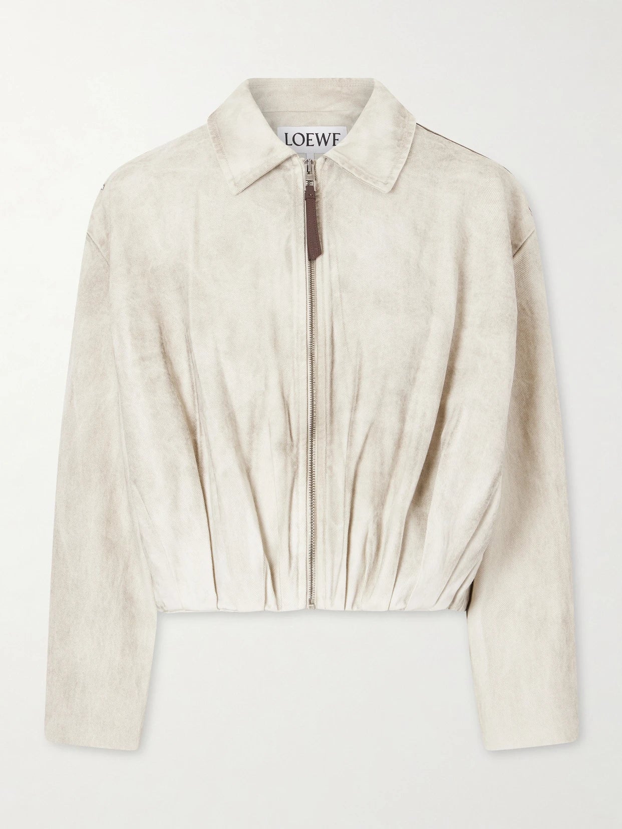 Cotton-twill Bomber Jacket