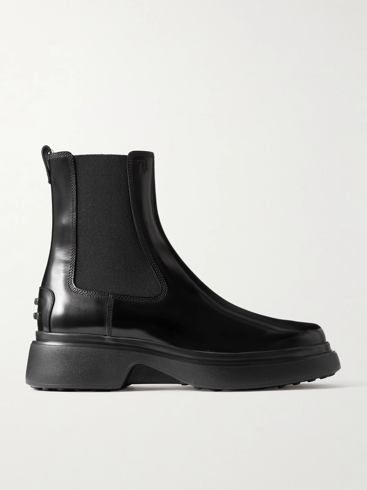 Gomma Leather Chelsea Boots