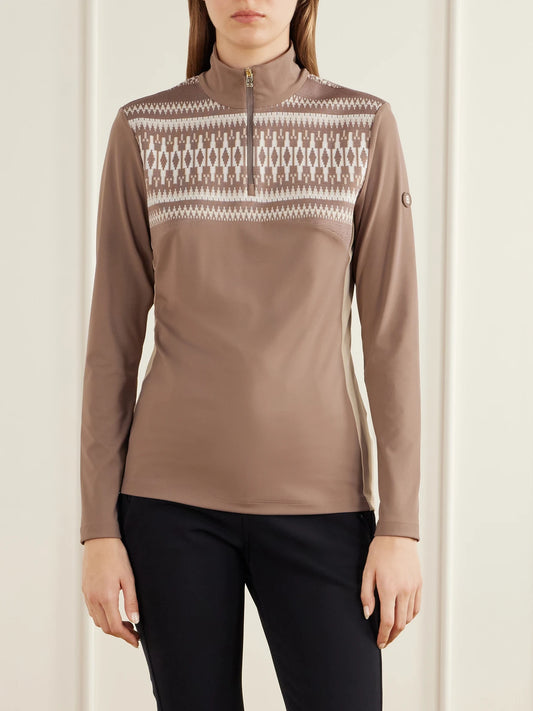 BOGNER Joalyn Knit-detailed Jersey Base Layer