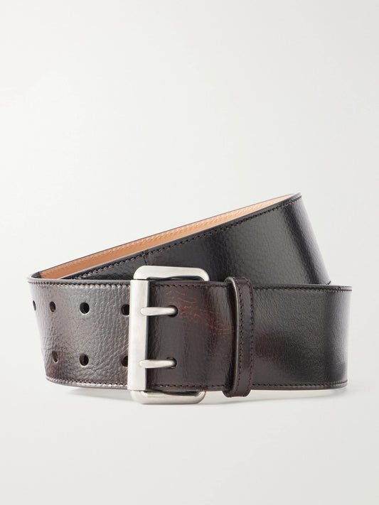 Ralph Lauren Collection Textured-leather Belt