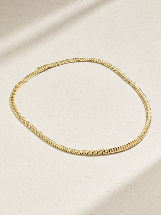 Zoe 18-karat Gold Choker