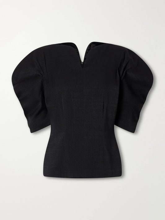 DESTREE Janet Jacquard Blouse