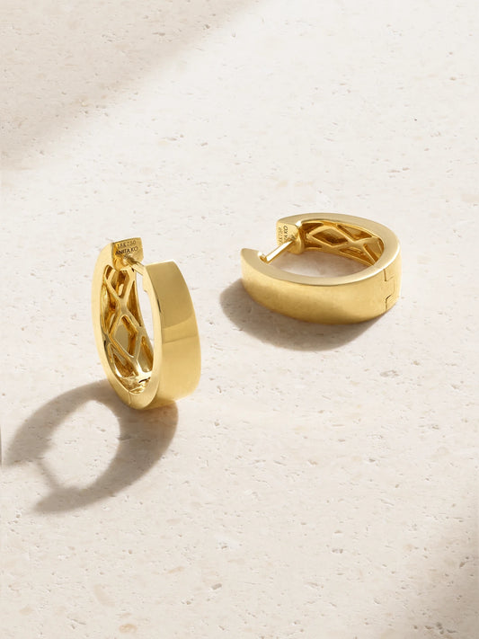 Small Meryl 18-karat Gold Hoop Earrings