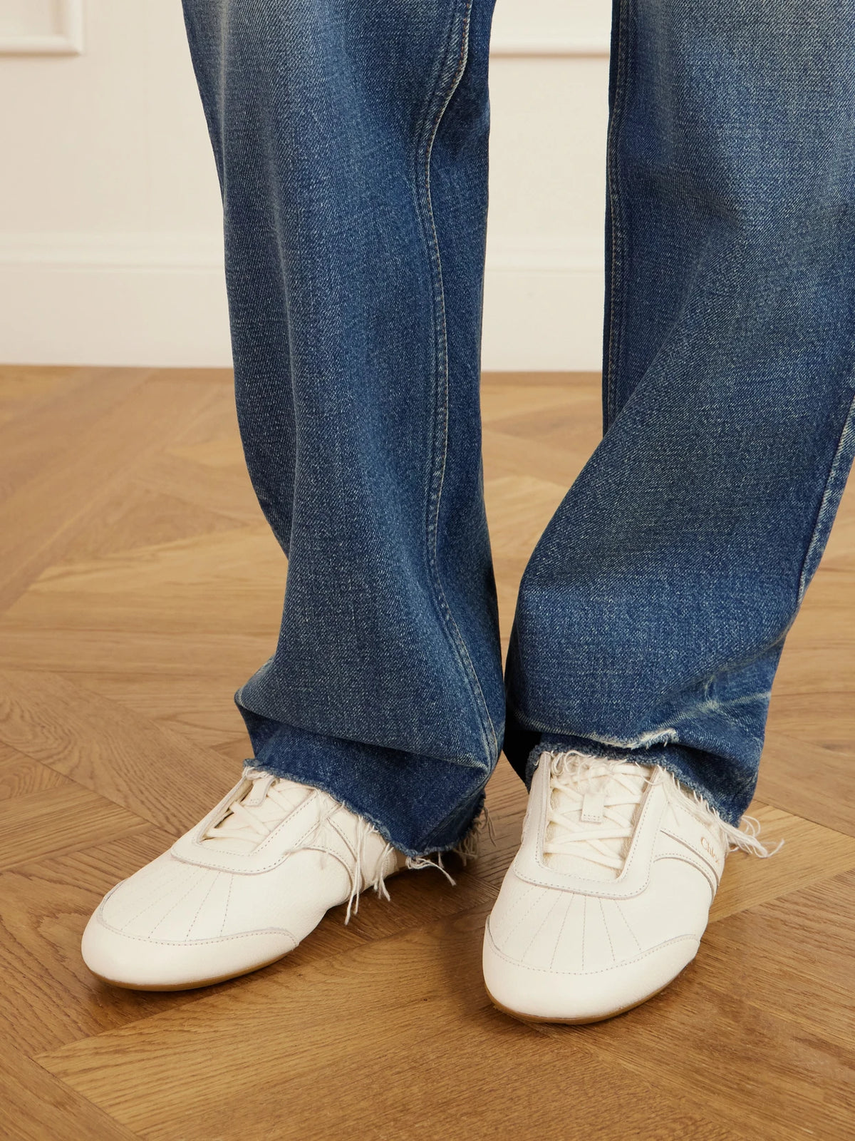 Kick Textured-leather Low-top Sneakers