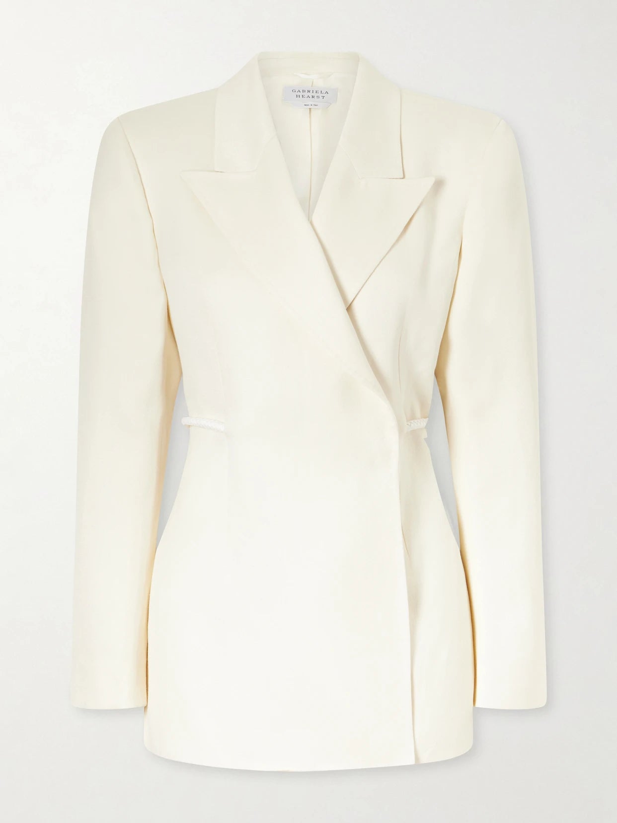 Epona Belted Linen Blazer