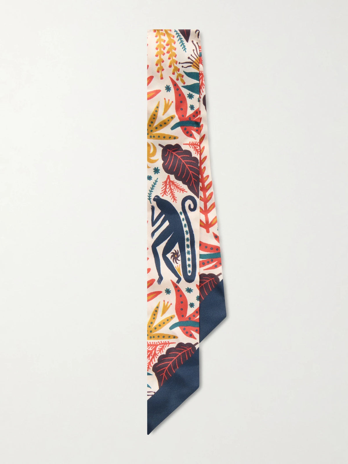 Paisleyna Printed Silk Scarf