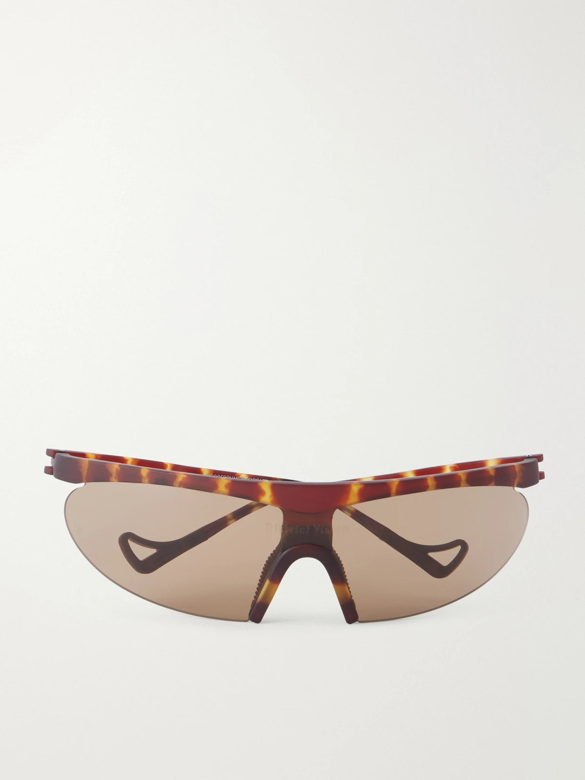 District Vision Koharu D-frame Semi-rimless Tortoiseshell Acetate Sunglasses