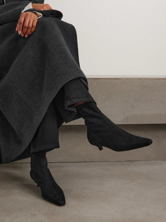 Suede Ankle Boots