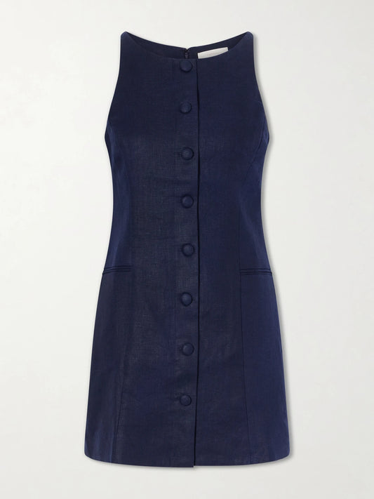 Solana Linen Mini Dress