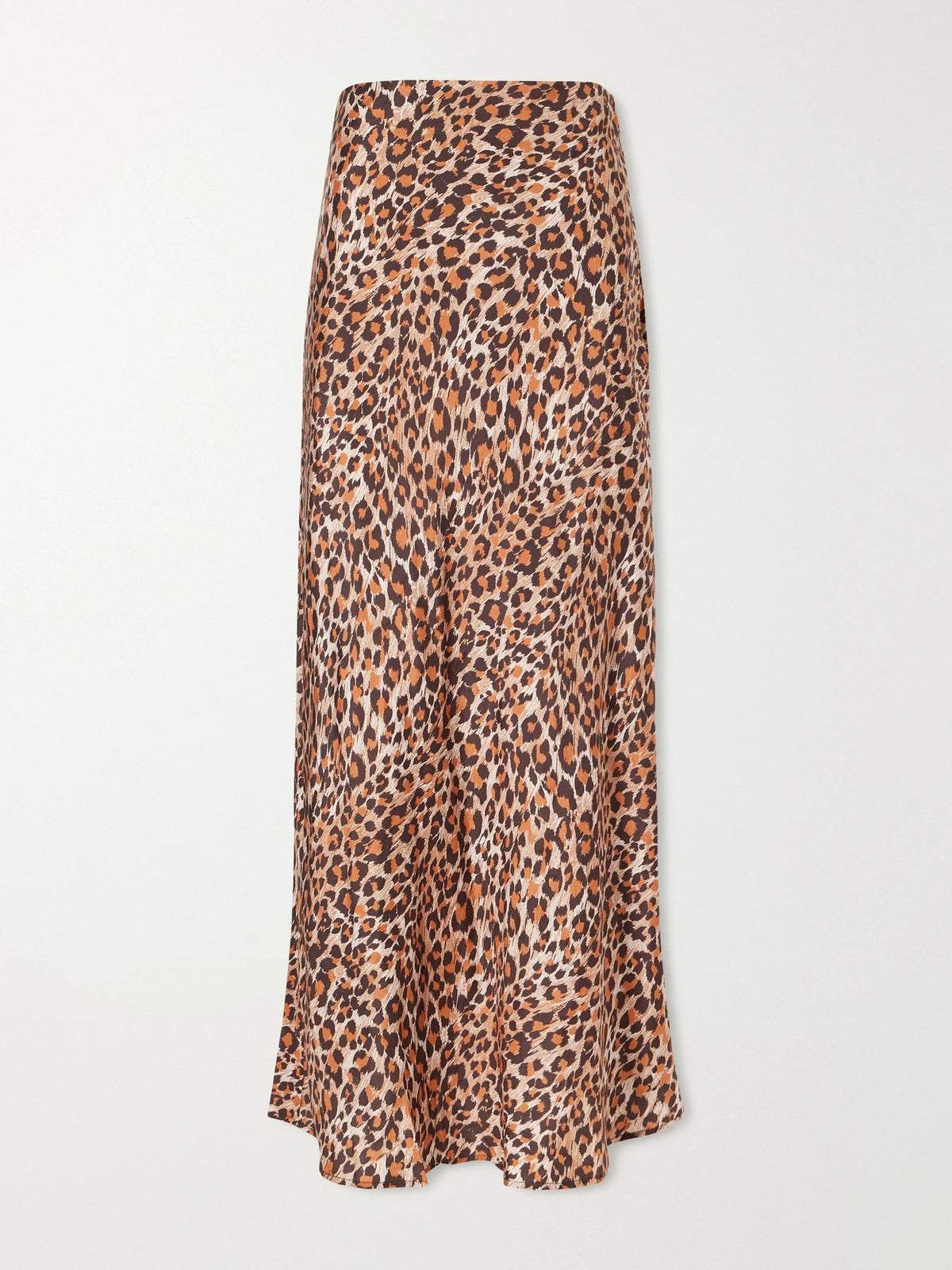 ALIX OF BOHEMIA Lyra Leopard-print Silk-crepe De Chine Maxi Skirt