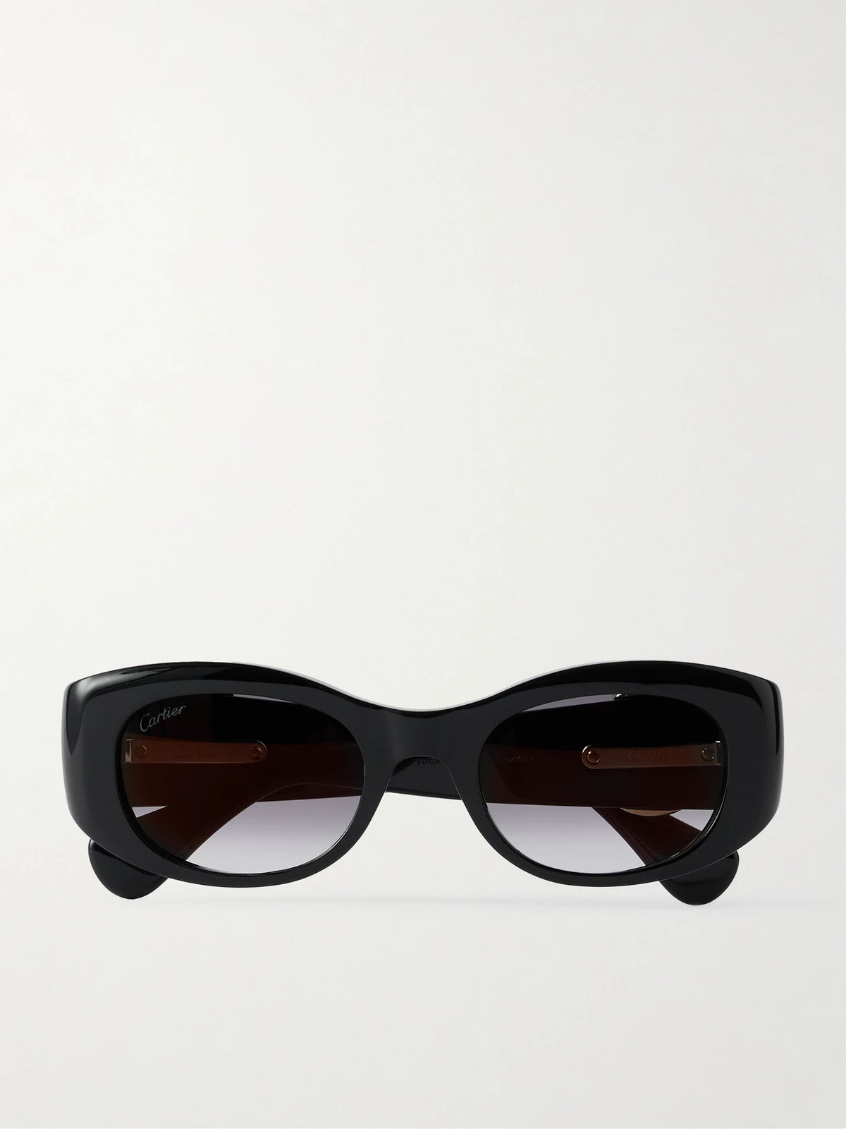 Panthère Classic Oval-frame Acetate Sunglasses