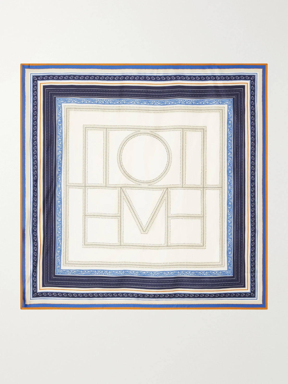 Collector Logo-print Silk-twill Scarf