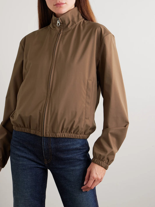 Shell Bomber Jacket