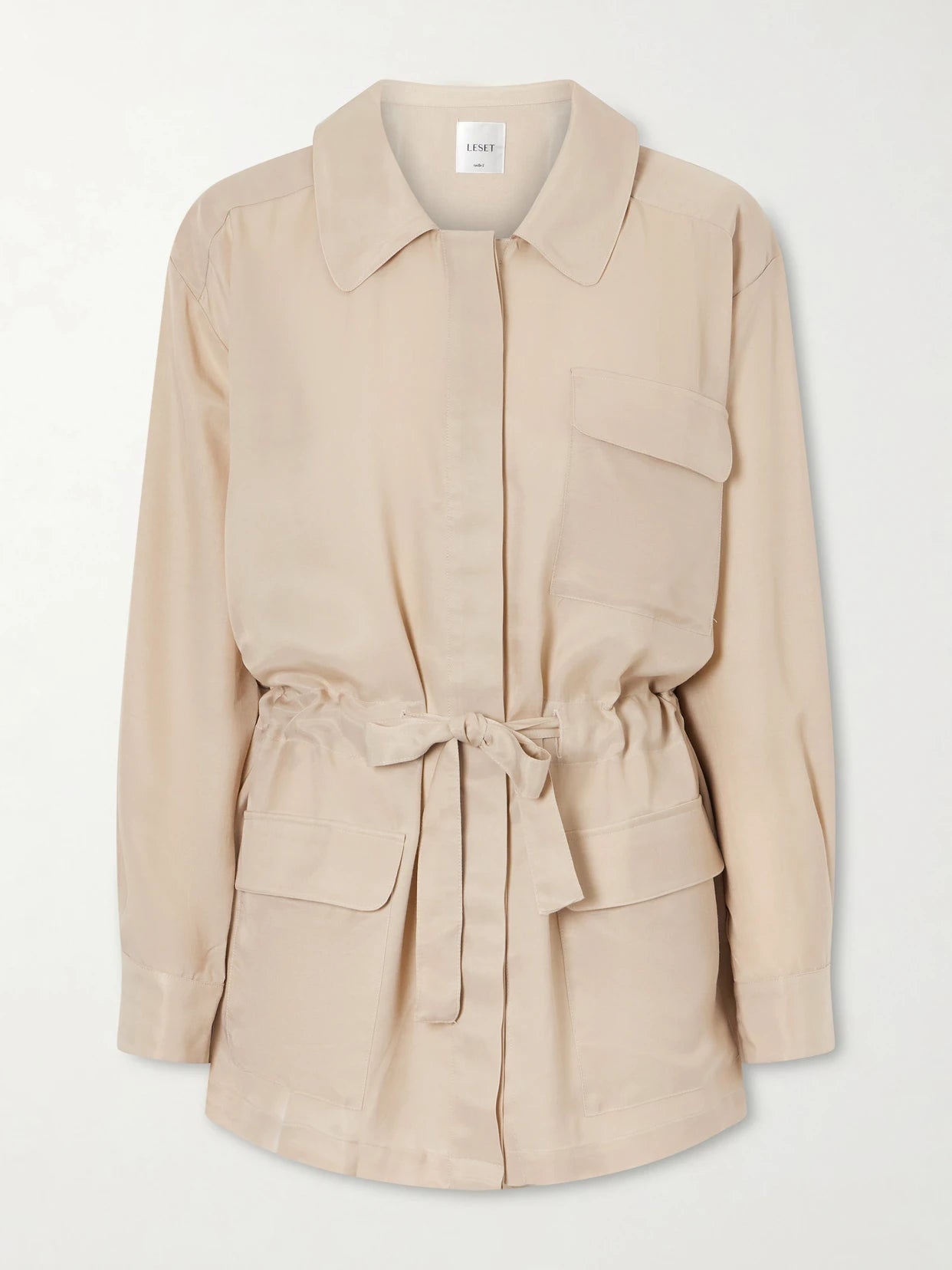 Kim Drawstring Tencel Jacket