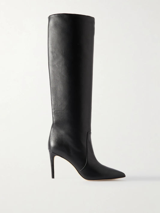 Paris Texas Stiletto 85 Leather Knee Boots