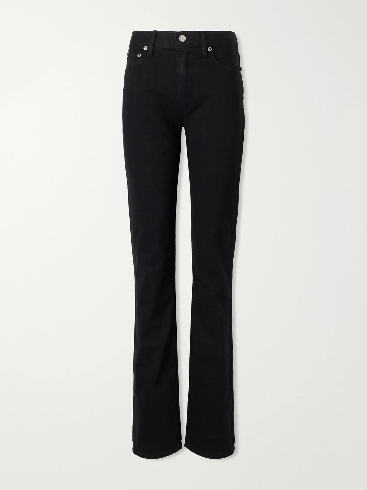 ÉTERNE Chloe High-rise Straight-leg Jeans