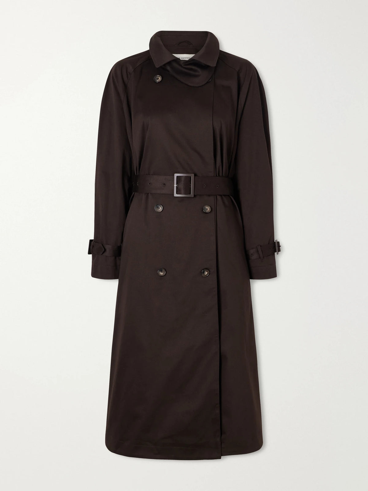 Nour Hammour Marchand Cotton-blend Trench Coat