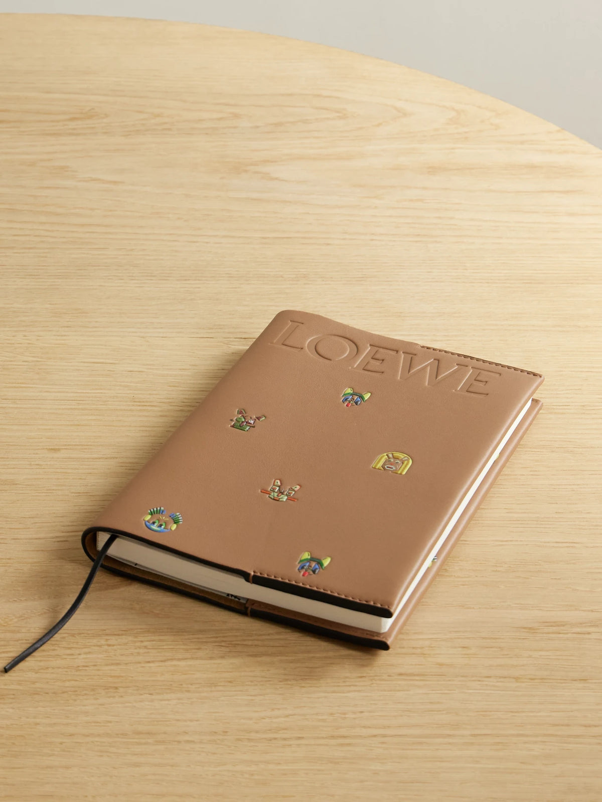 + Louis Wain Logo-debossed Printed Leather Notebook