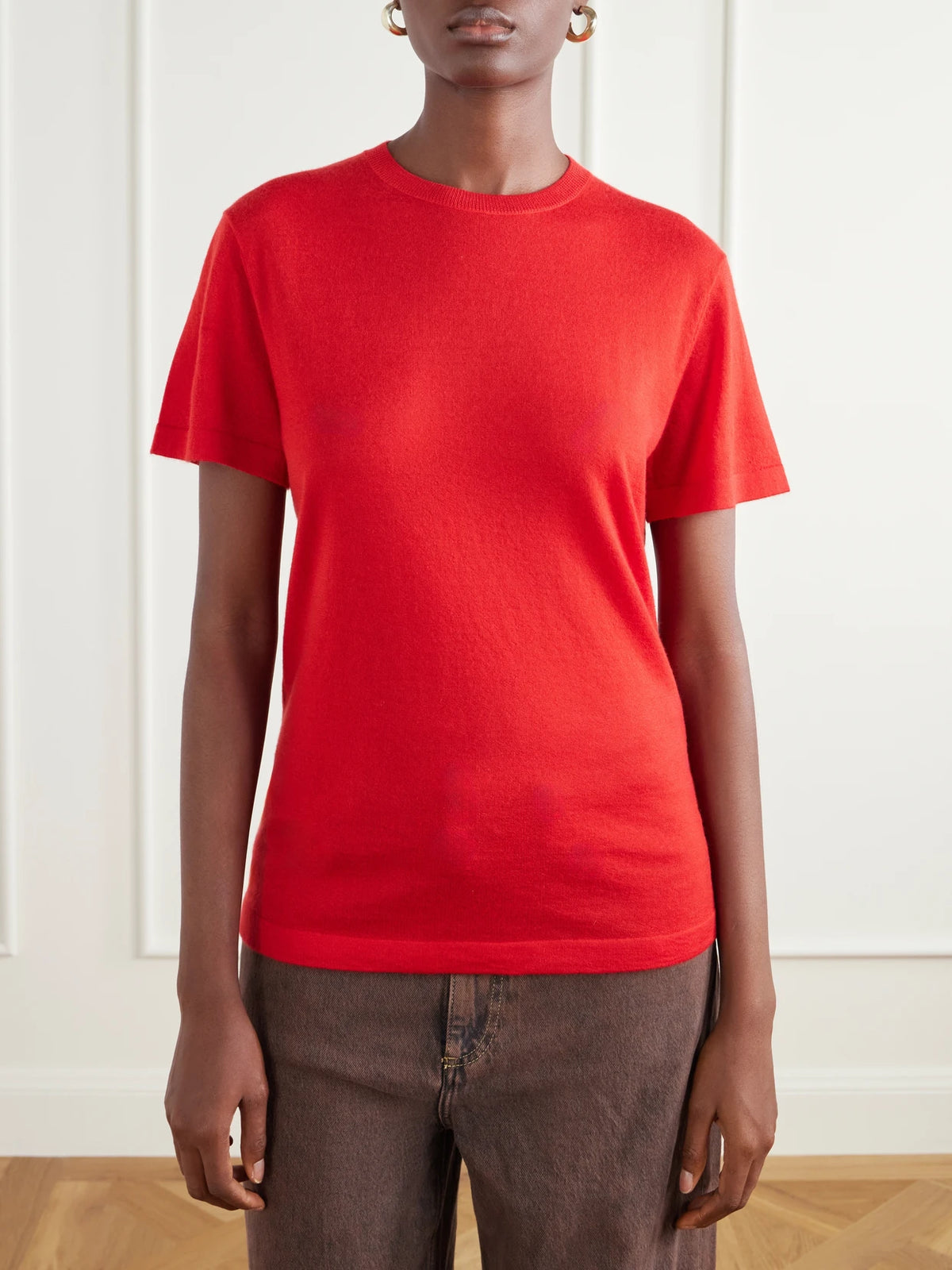 Co Knitted Cashmere T-shirt