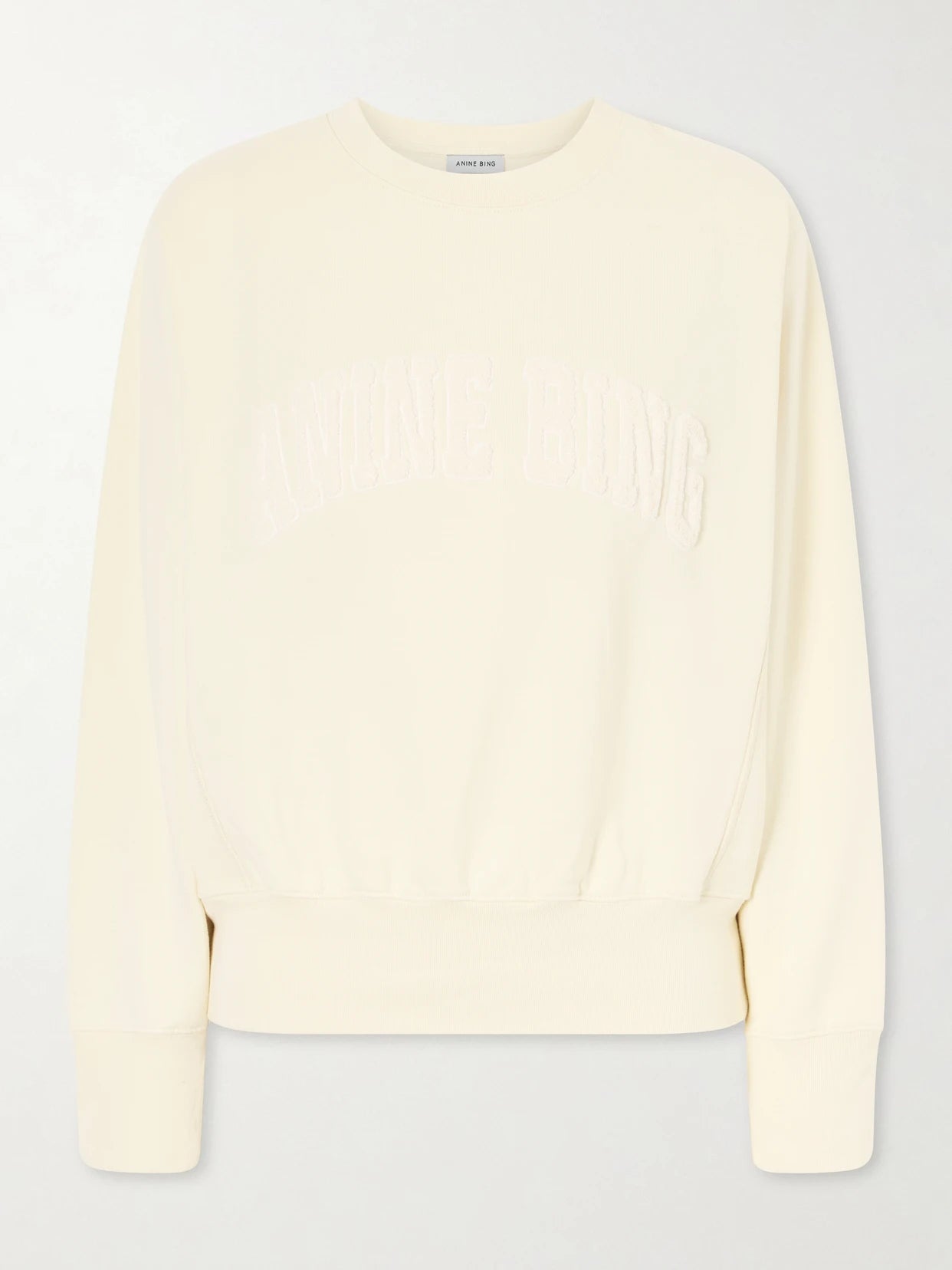 Appliquéd Cotton-fleece Sweatshirt