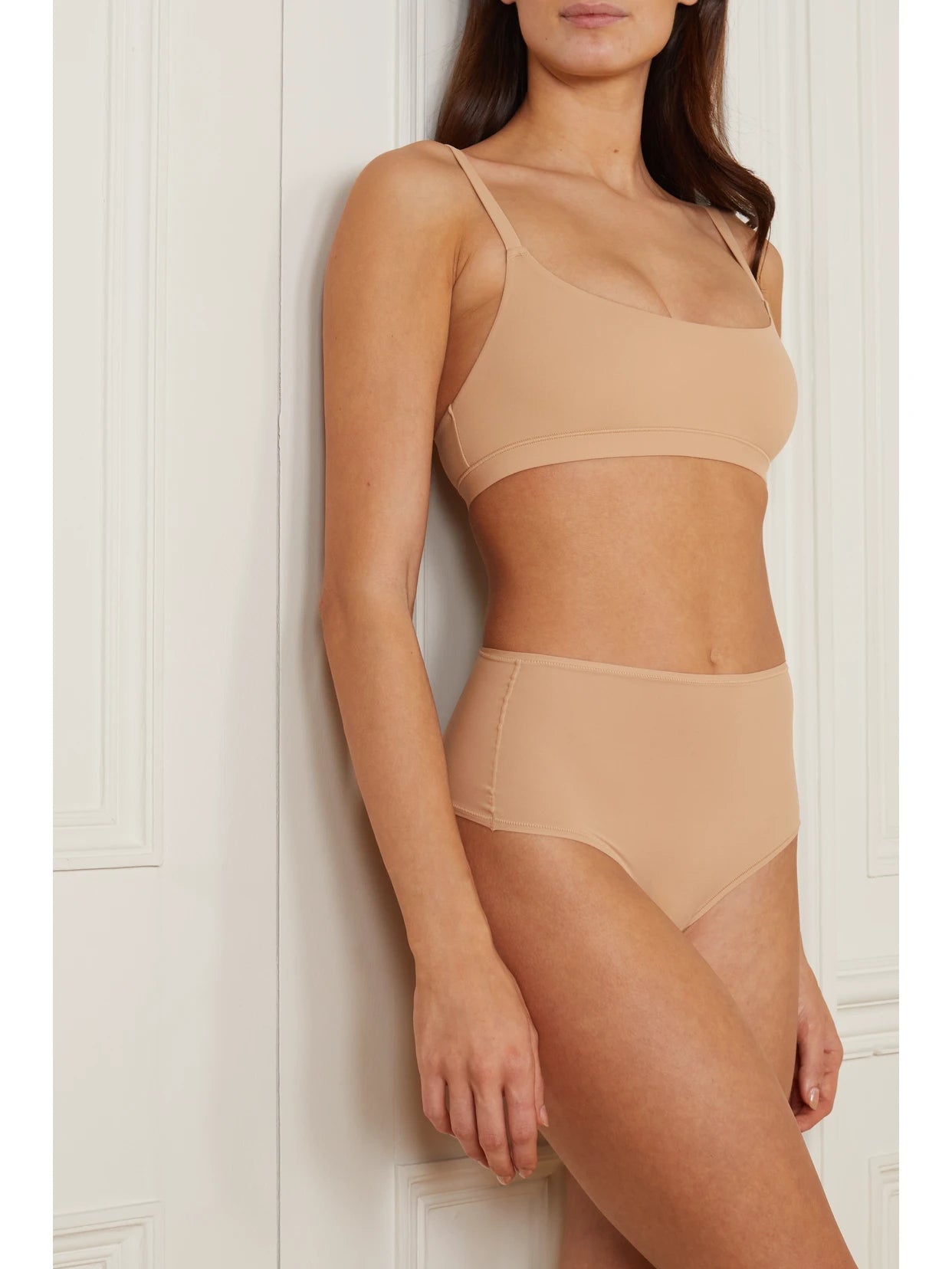 Fits Everybody High Waisted Thong - Clay