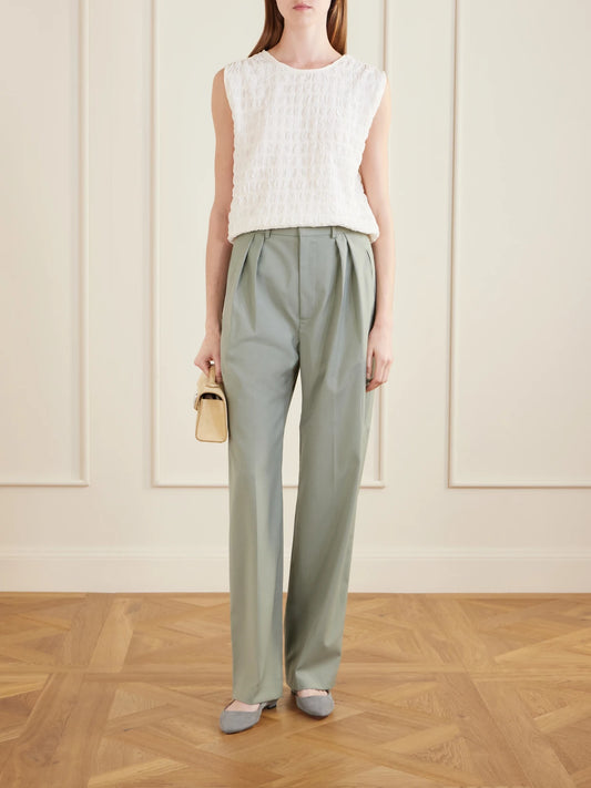 Image of Flats. Product name - Bb Suede Ballet Flats in Gray colour by brand - Manolo Blahnik