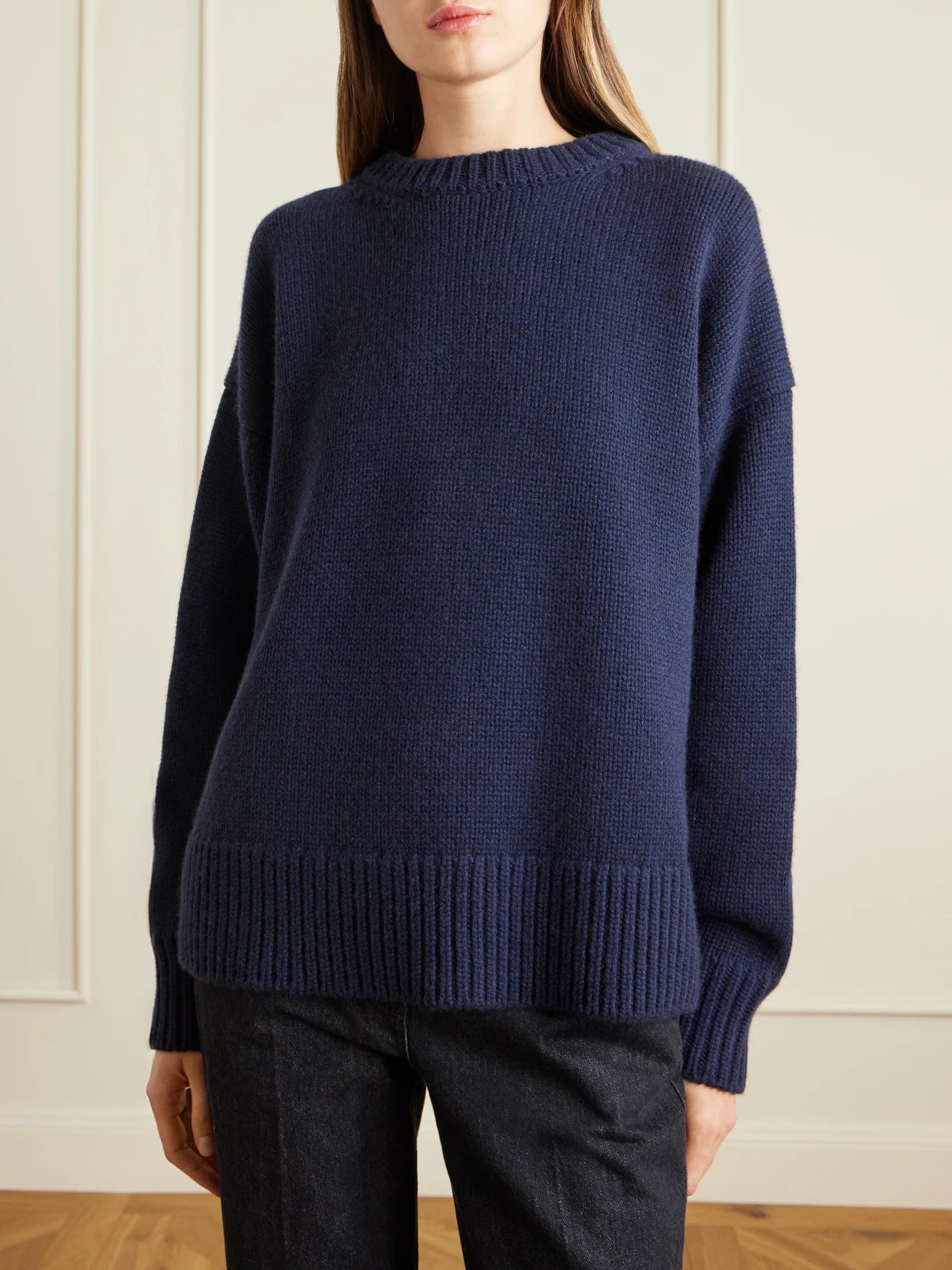 Essentials Ophelia Oversized Wool And Cashmere-blend Sweater