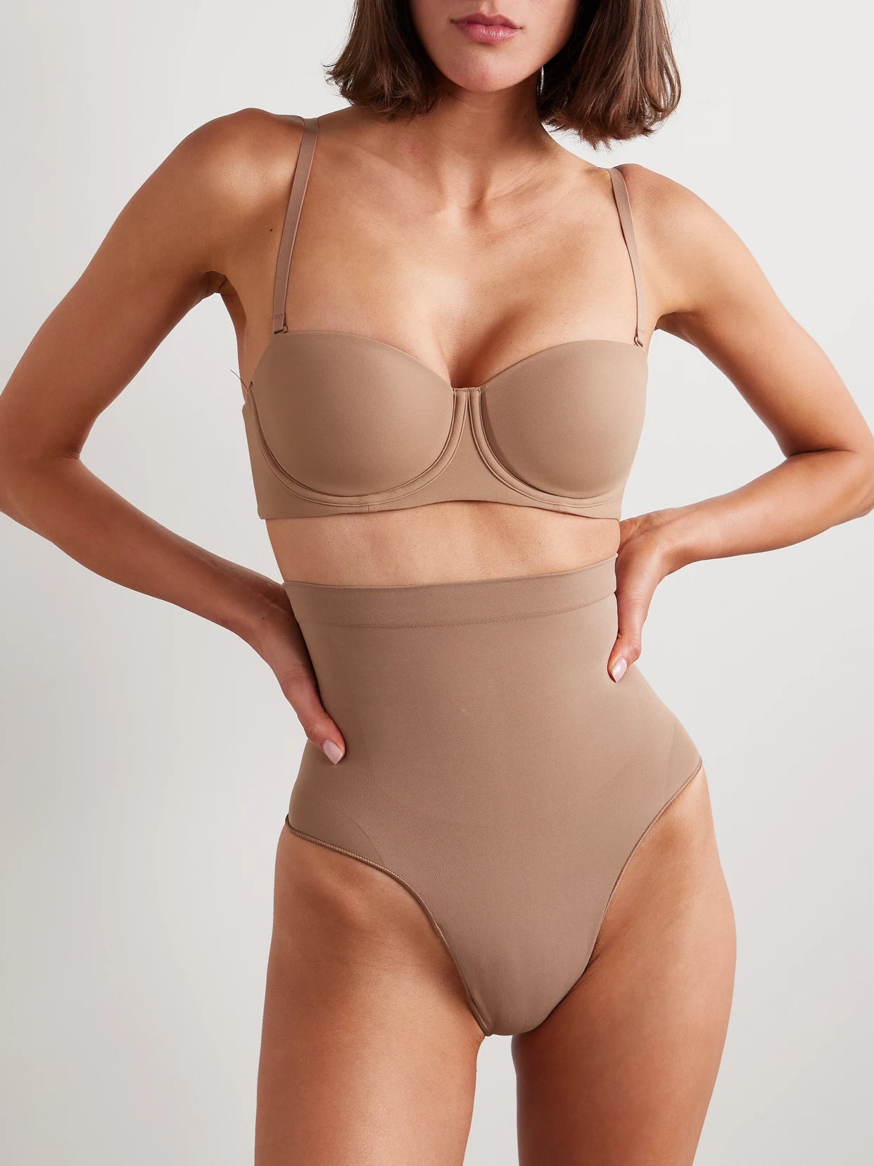 Seamless Sculpt High-waisted Thong - Sienna