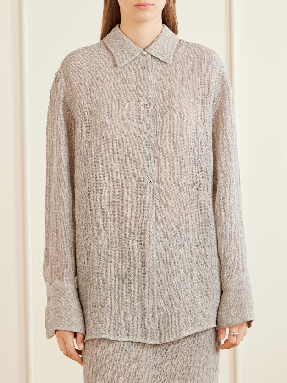 KALLMEYER Mollie Linen-blend Shirt