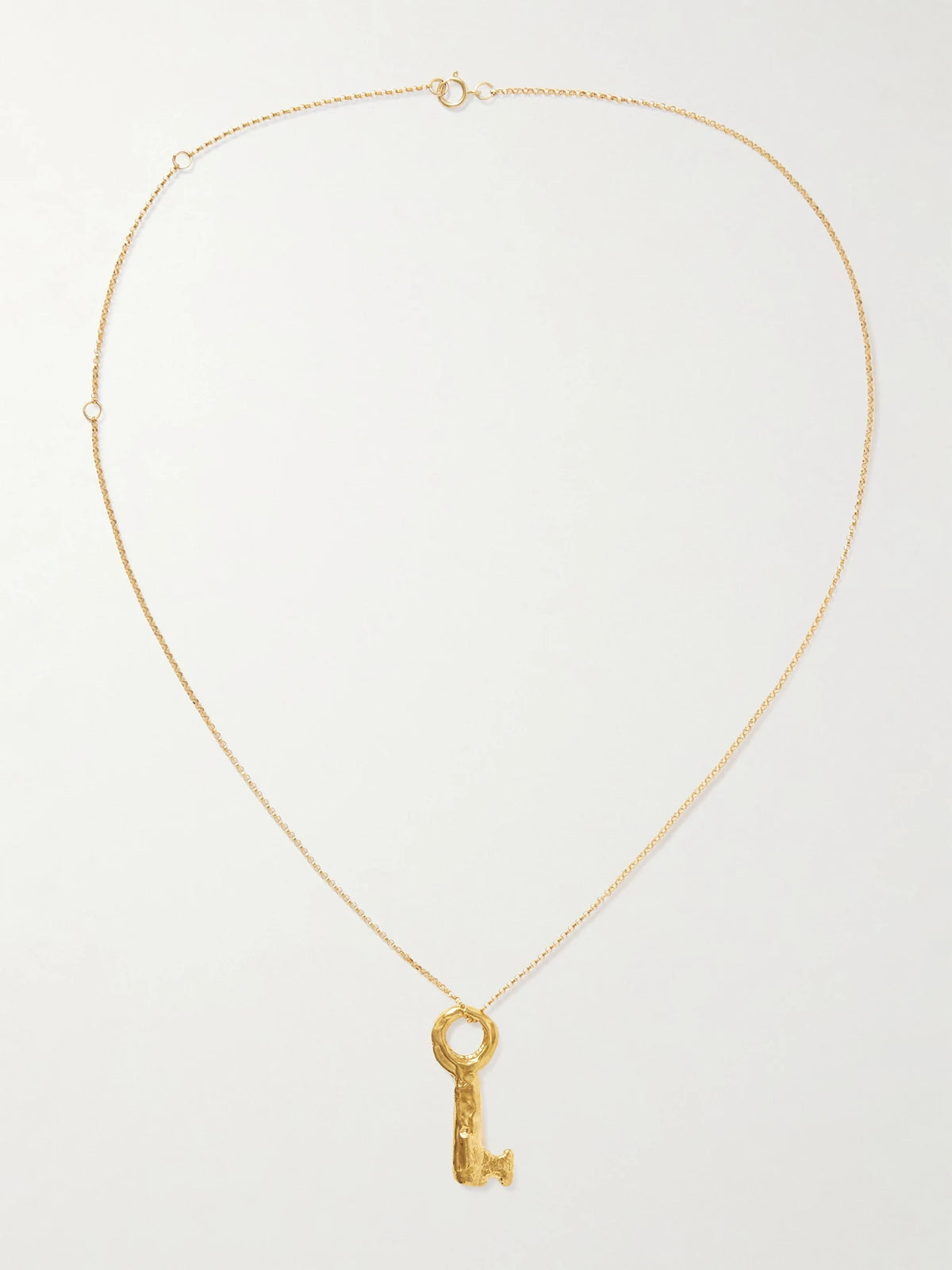 The Key Of The Night Gold-plated Necklace