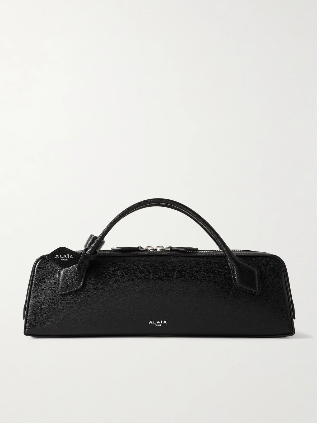 Le Teckel Textured-leather Tote