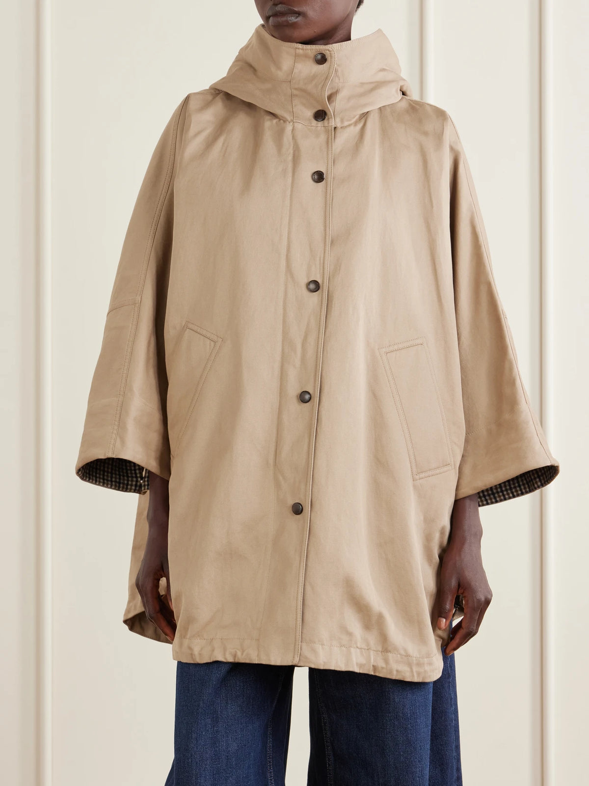 Brunello Cucinelli Cotton And Linen-blend Coat