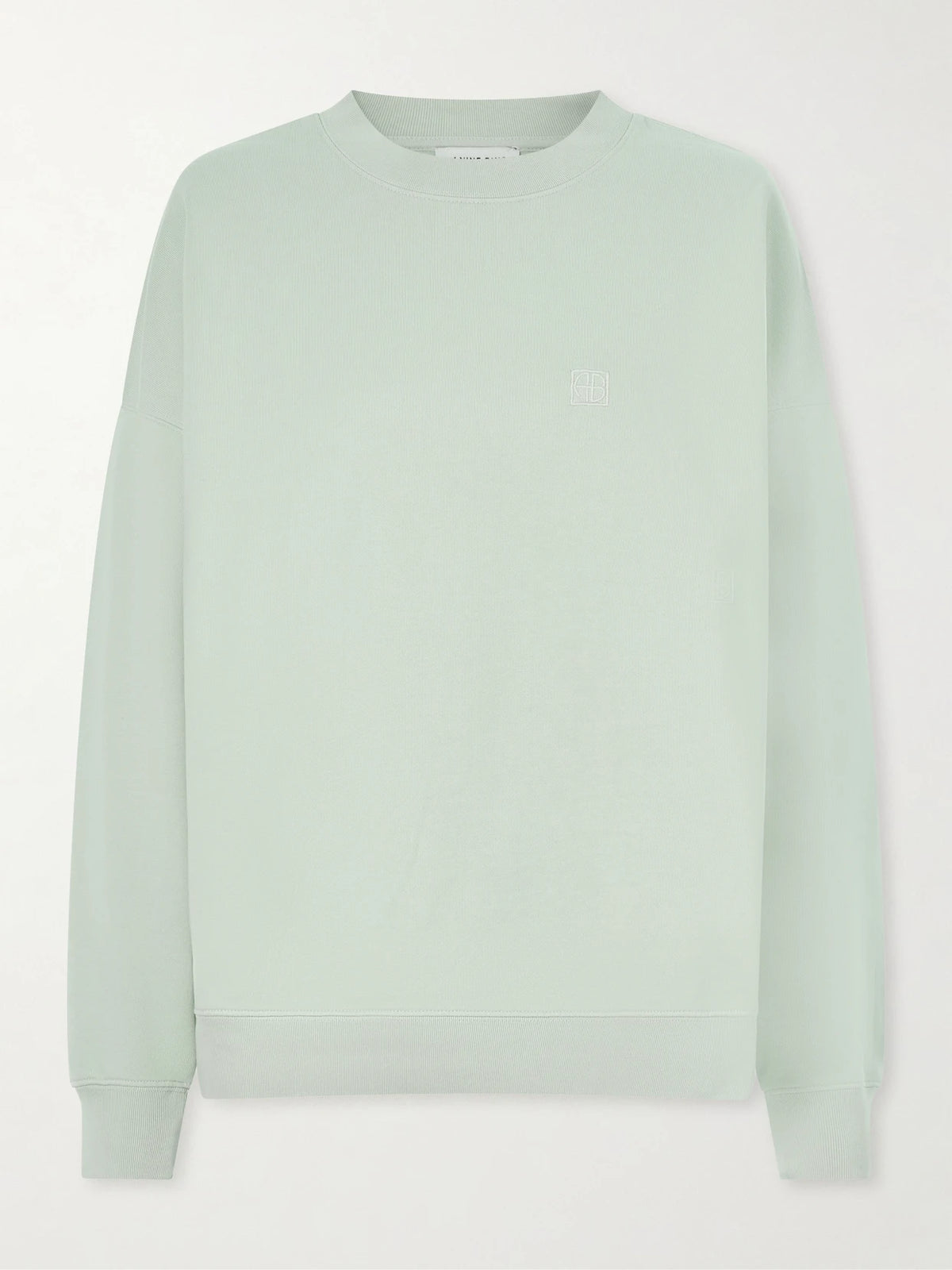 Miles Logo-embroidered Cotton-jersey Sweatshirt