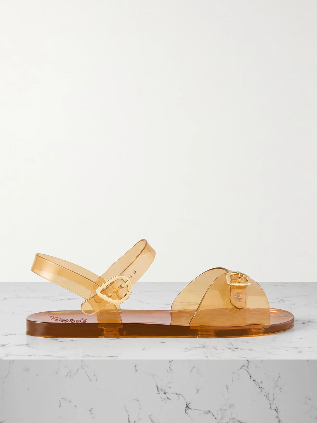Ancient Greek Irini Recycled-pvc Slingback Sandals