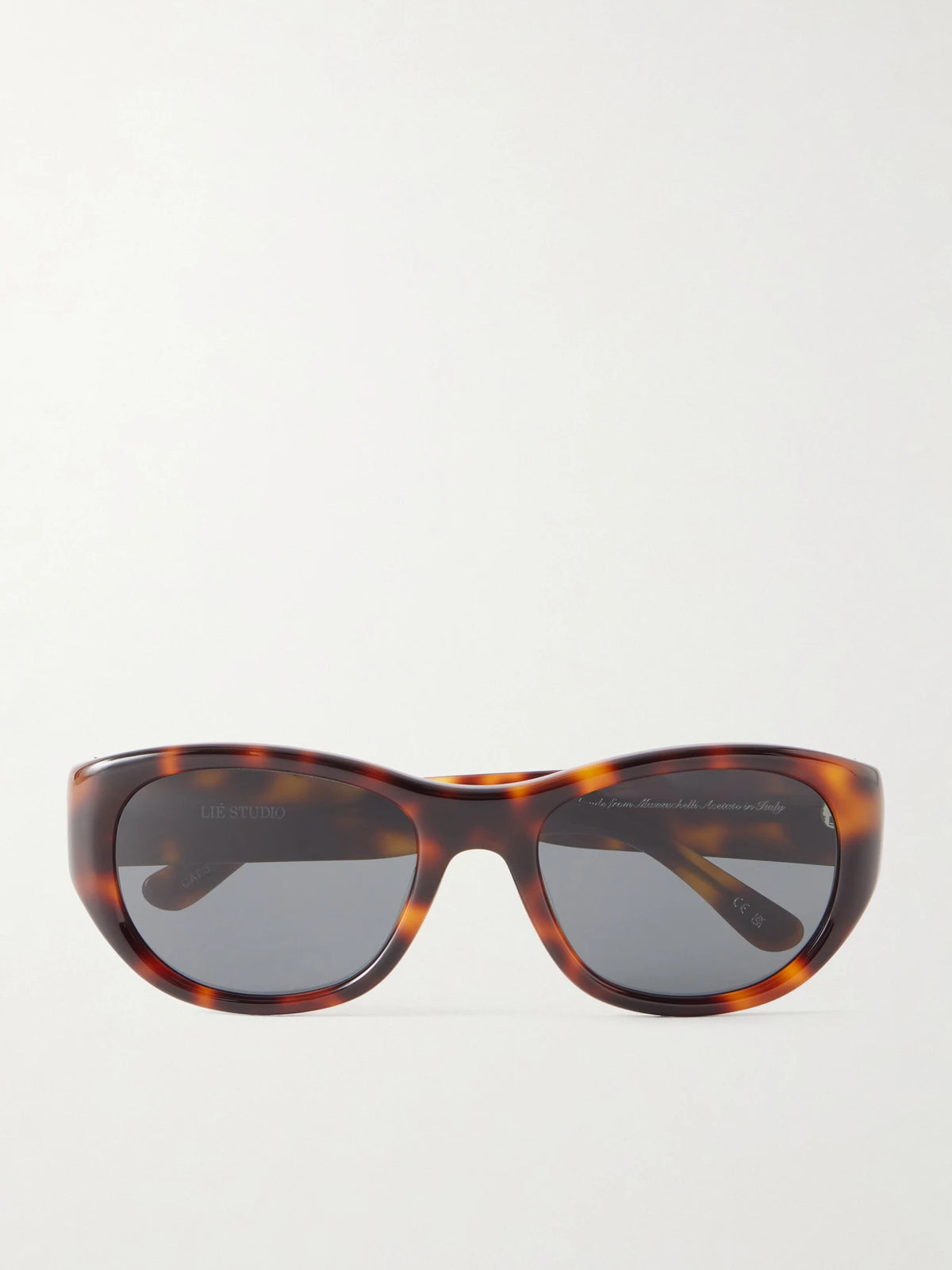 Lee Oval-frame Tortoiseshell Acetate Sunglasses