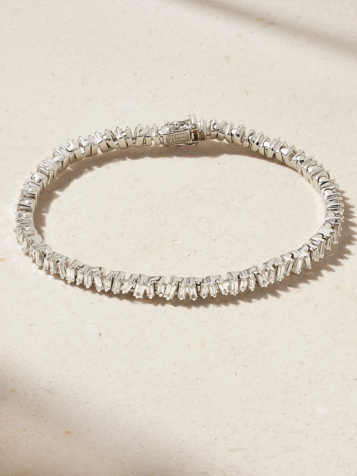 18-karat White Gold Diamond Tennis Bracelet
