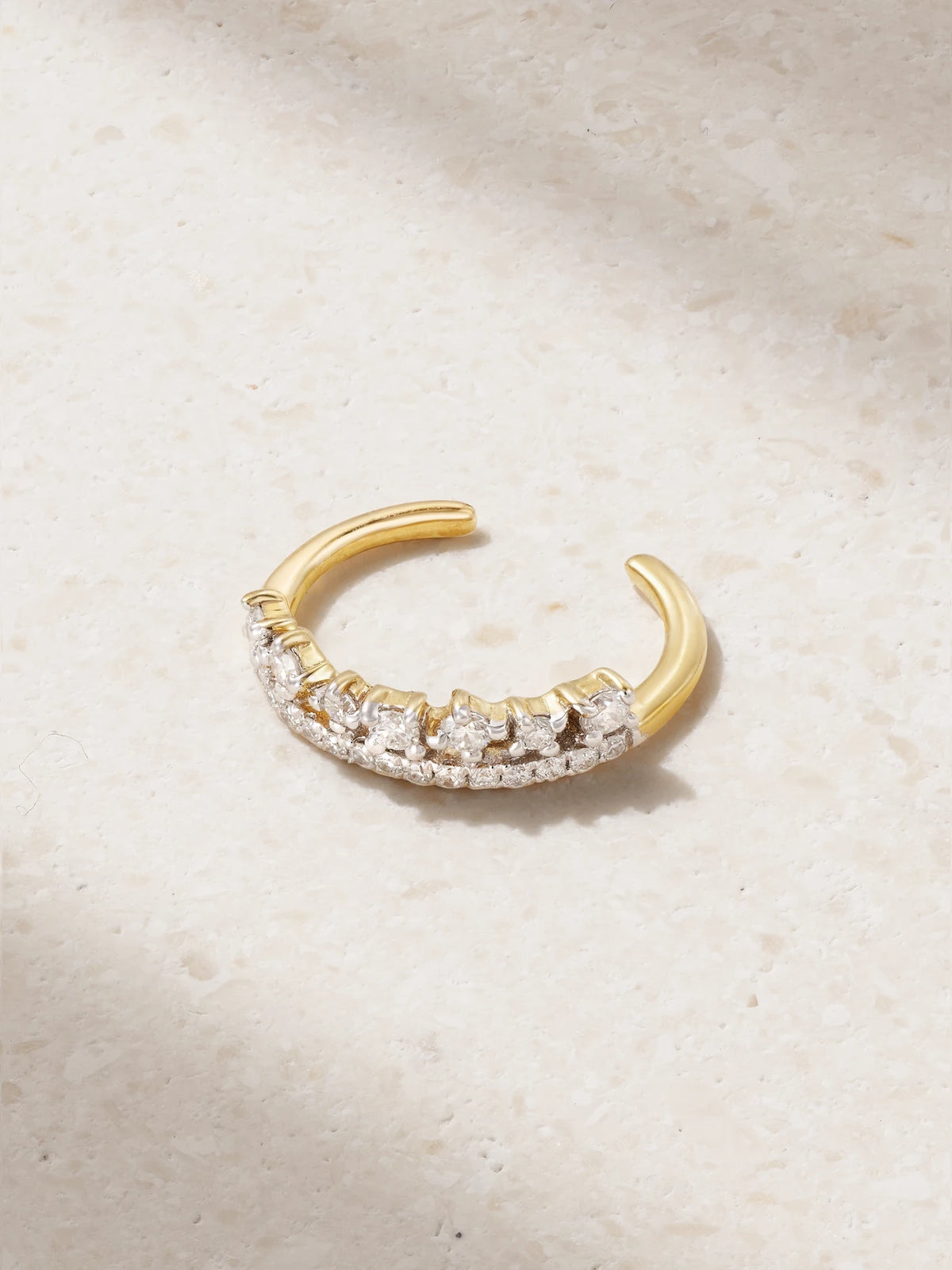 Sparks Fly 10-karat Gold Diamond Ear Cuff